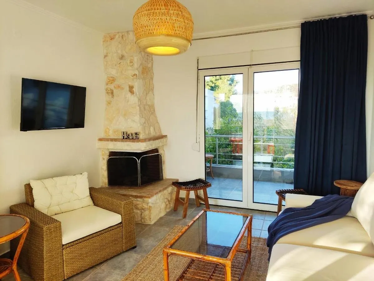 Villa Ulyana Toroni - Front Seaview, First Line, Fireplace