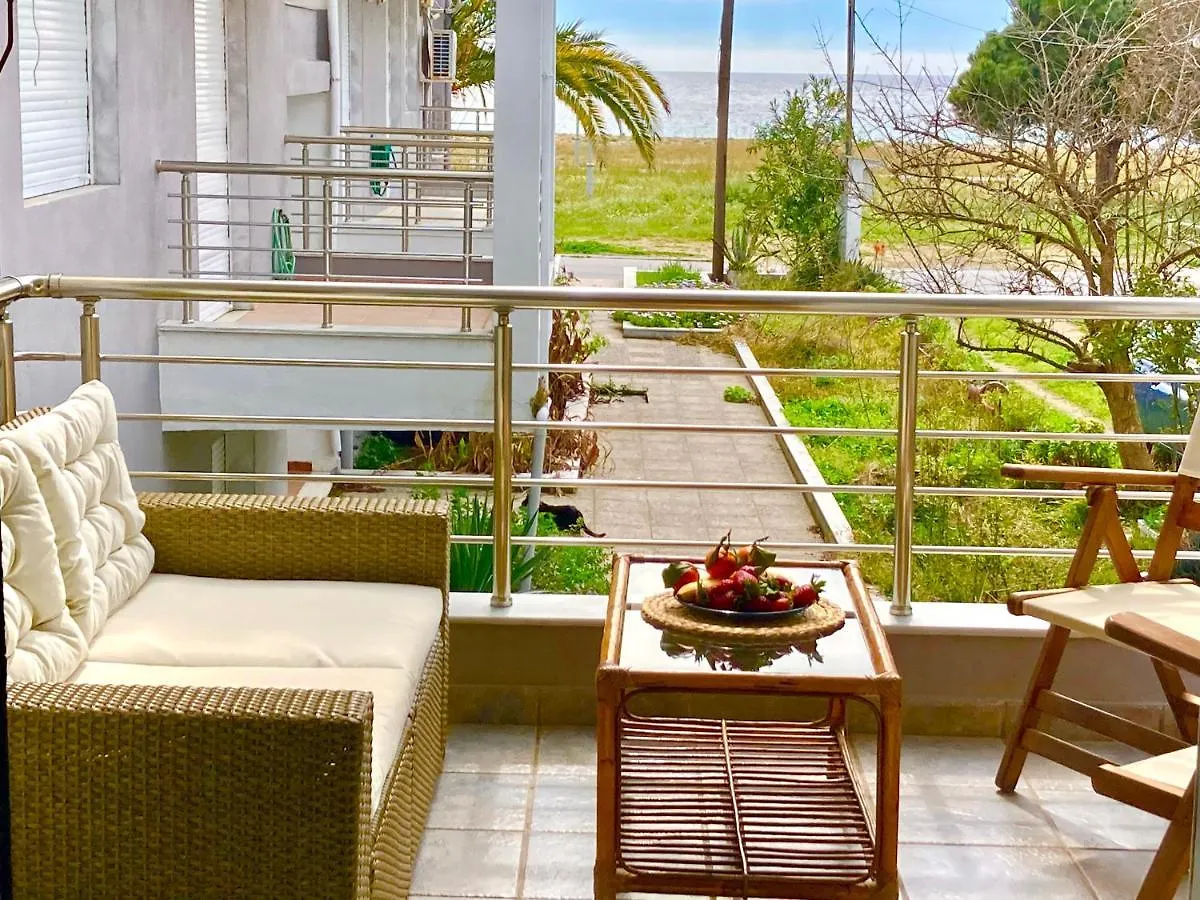 Villa Ulyana Toroni - Front Seaview, First Line, Fireplace