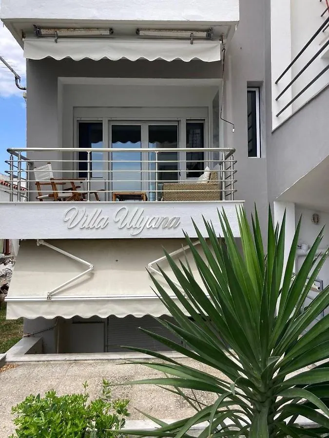 Villa Ulyana Toroni - Front Seaview, First Line, Fireplace 0*,